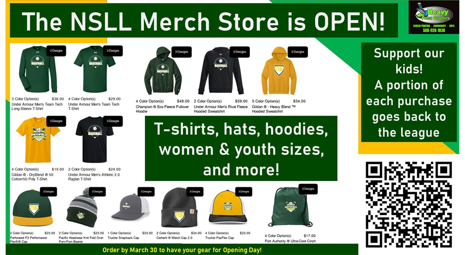 Check out our merch store!