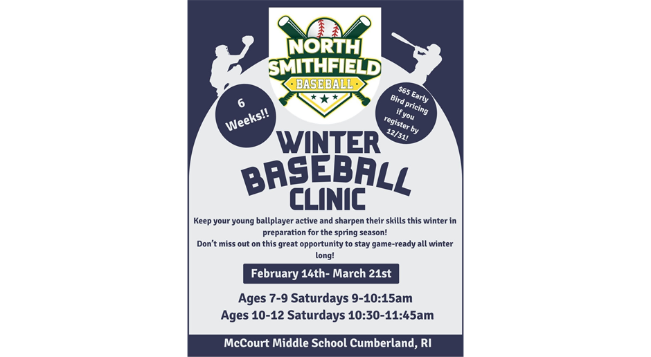 Last Call for Winter Clinic Registration!