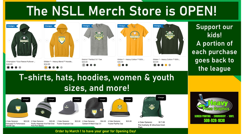 Check out our merch store!